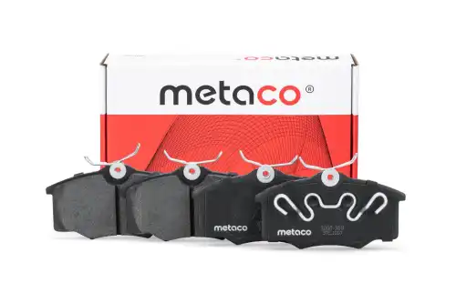 Тормозные колодки дисковые METACO 3000-368