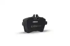 Тормозные колодки дисковые METACO 3000-207