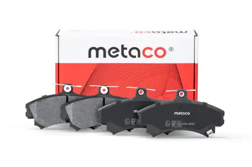 Тормозные колодки дисковые METACO 3000-217