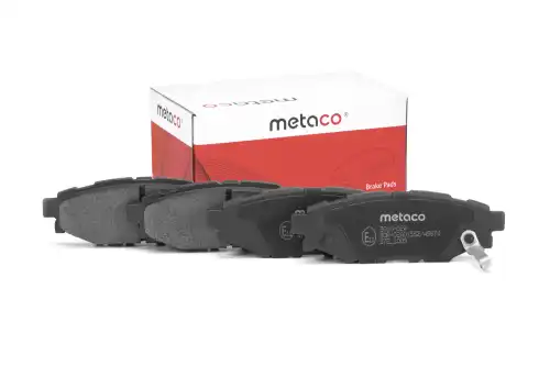 Тормозные колодки дисковые METACO 3010-024