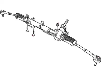 Рулевая рейка CHRYSLER 04766250AG