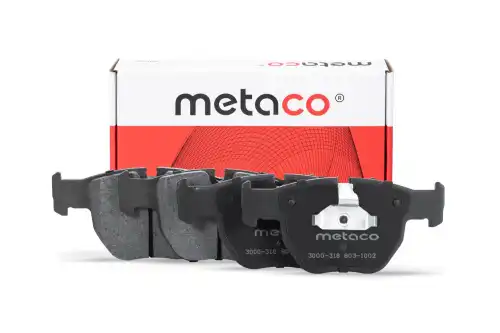 Тормозные колодки дисковые METACO 3000-316