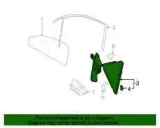 Стеклоподъемник VAG 7L0837461E