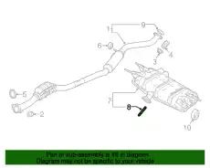 Шпилька BP4740584 MAZDA