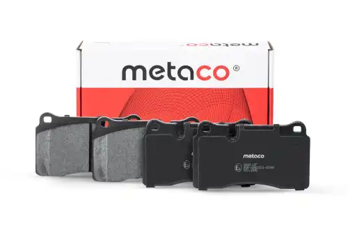 Тормозные колодки дисковые METACO 3000-137