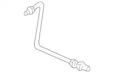 Шланг тормозной задний левый EC014382XD MAZDA