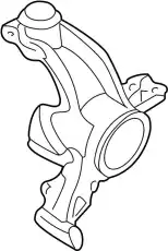 Кулак поворотный VAG 1J0407256P