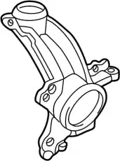 Кулак поворотный VAG 1J0407256P