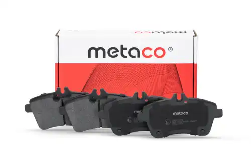 Тормозные колодки дисковые METACO 3000-372