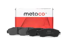 Тормозные колодки дисковые METACO 3000-282