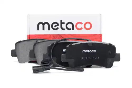 Тормозные колодки дисковые METACO 3010-141