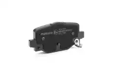 Тормозные колодки дисковые METACO 3010-208