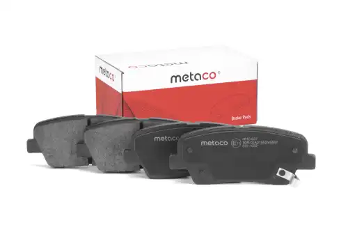 Тормозные колодки дисковые METACO 3010-037