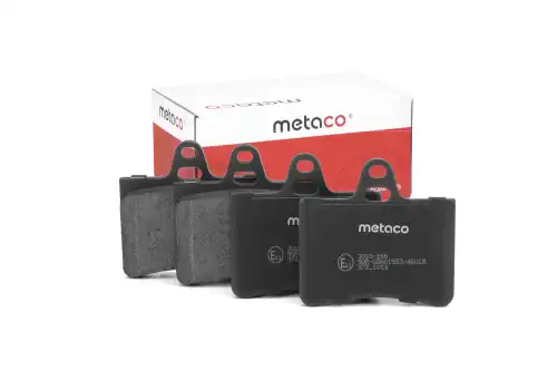 Тормозные колодки дисковые METACO 3010-166