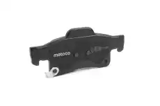 Тормозные колодки дисковые METACO 3010-128