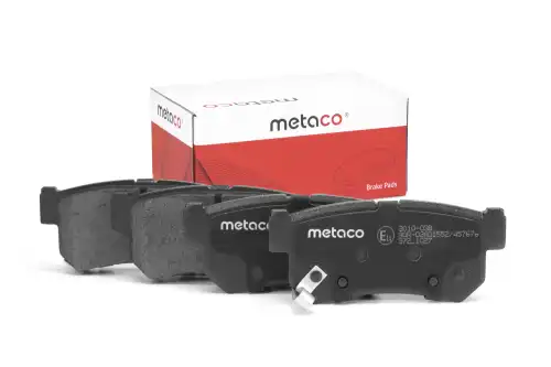 Тормозные колодки дисковые METACO 3010-038
