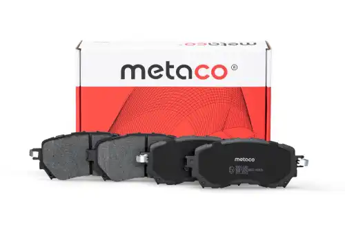 Тормозные колодки дисковые METACO 3000-180