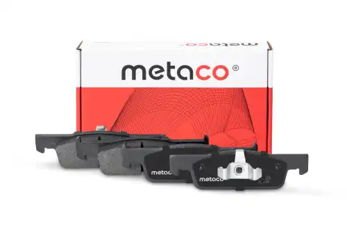 Тормозные колодки дисковые METACO 3000-204