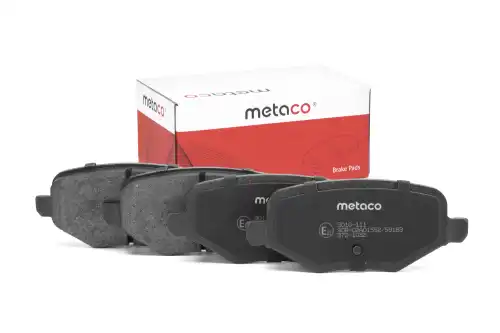 Тормозные колодки дисковые METACO 3010-111