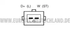 генератор VW 12039030 EUROTEC