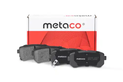 Тормозные колодки дисковые METACO 3010-007