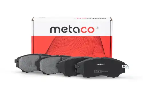 Тормозные колодки дисковые METACO 3000-164