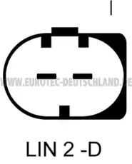 генератор DAF 12047690 EUROTEC