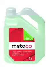 Жидкость стеклоомывателя METACO 998-0420 4 л