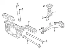 Пружина подвески YL8Z-5560-CA FORD