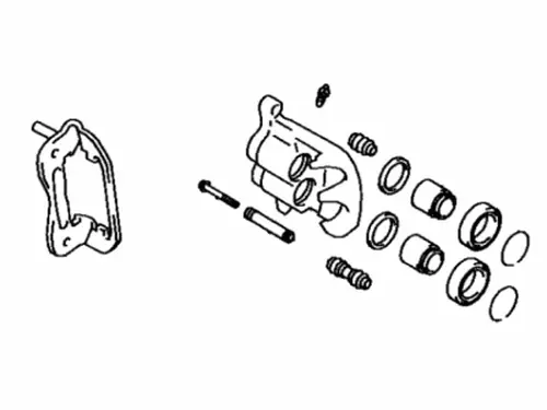 Суппорт тормозной TOYOTA / LEXUS 47730-28150