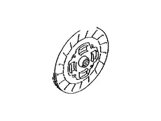 Диск сцепления TOYOTA / LEXUS 31250-05060