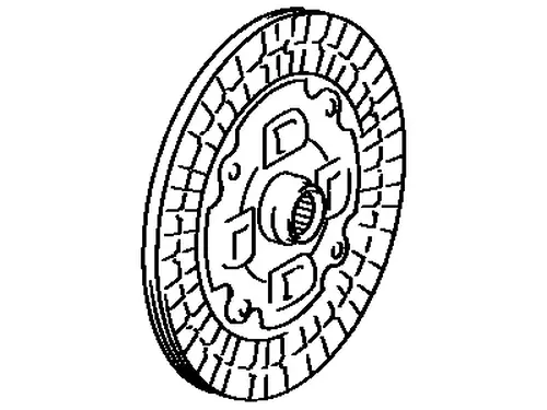 Диск сцепления TOYOTA / LEXUS 31250-14181