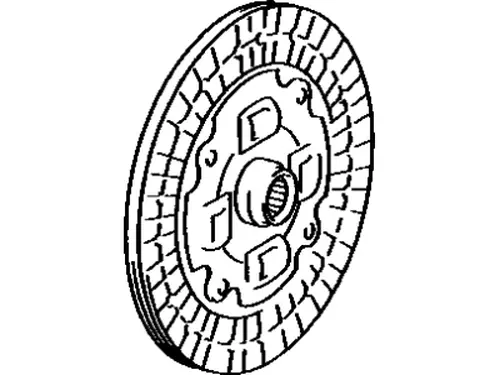 Диск сцепления TOYOTA / LEXUS 31250-14183