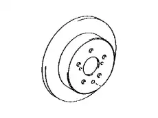 Тормозной диск TOYOTA / LEXUS 42431-33150