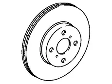 Тормозной диск TOYOTA / LEXUS 43512-17130
