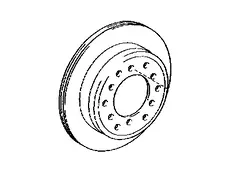 Тормозной диск TOYOTA / LEXUS 42431-0C011