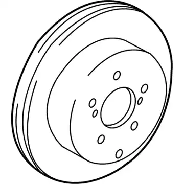 Тормозной диск TOYOTA / LEXUS 42431-0R010