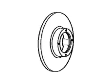 Тормозной диск TOYOTA / LEXUS 43512-28140