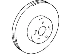 Тормозной диск TOYOTA / LEXUS 43512-50220