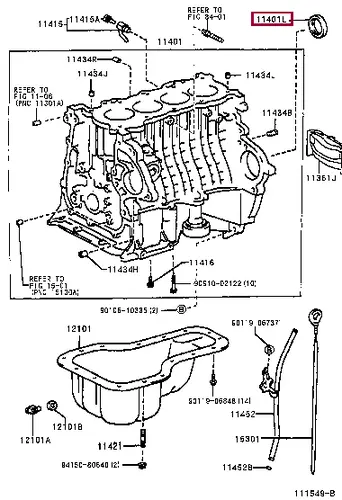 Сальник 90311-76003 TOYOTA / LEXUS