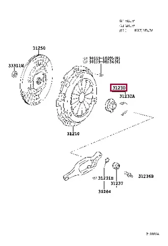 TOYOTA / LEXUS 31230-60190