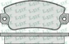 Тормозные колодки дисковые LPR 05P006