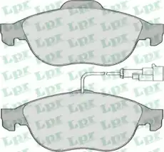 Тормозные колодки дисковые передняя ось LPR 05P664