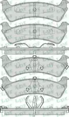 Тормозные колодки дисковые задняя ось LPR 05P990