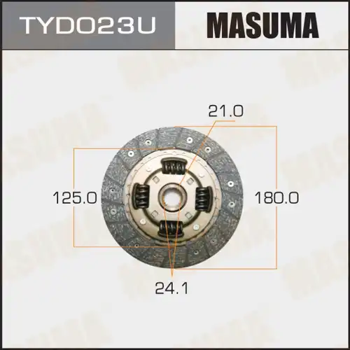 Диск сцепления MASUMA TYD023U