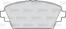 Тормозные колодки дисковые VALEO 598451