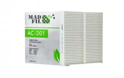 Салонный фильтр MADFIL AC201