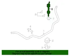 Тяга стабилизатора FORD 9L3Z-5K483-D