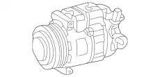 КОМПРЕССОР КОНДИЦИОНЕРА М275, KOMPR 001 230 01 11 80 MB