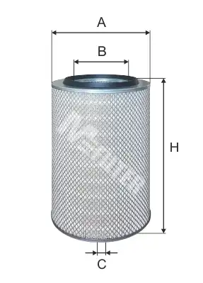 Фильтр воздушный MFILTER A1541